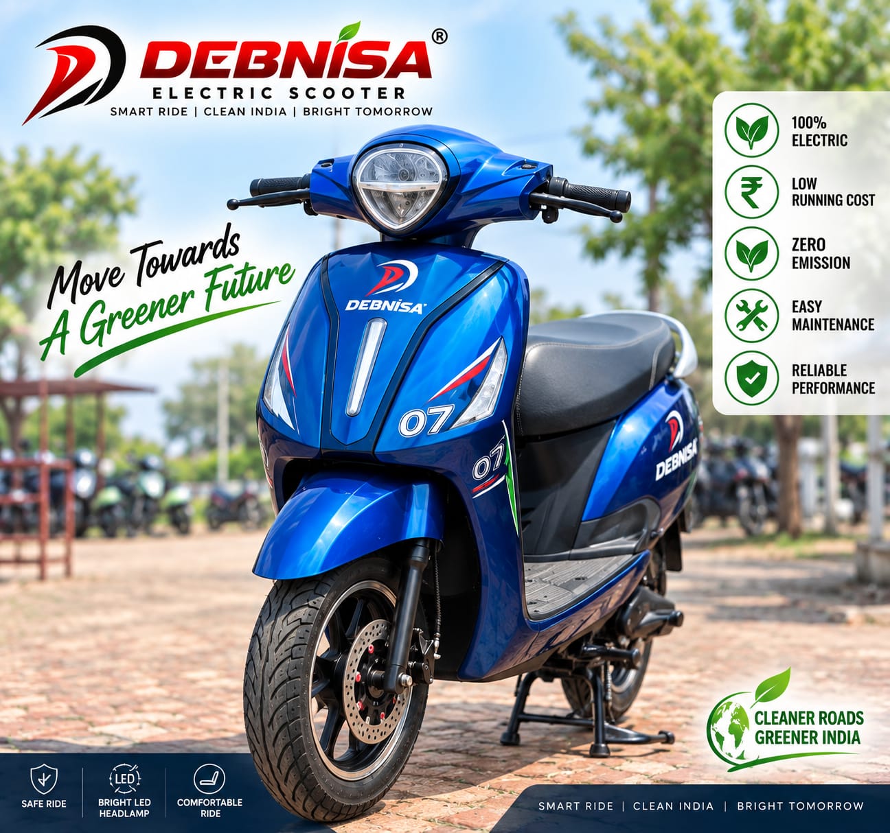 Debnisa Rocket Pro X Electric Scooter