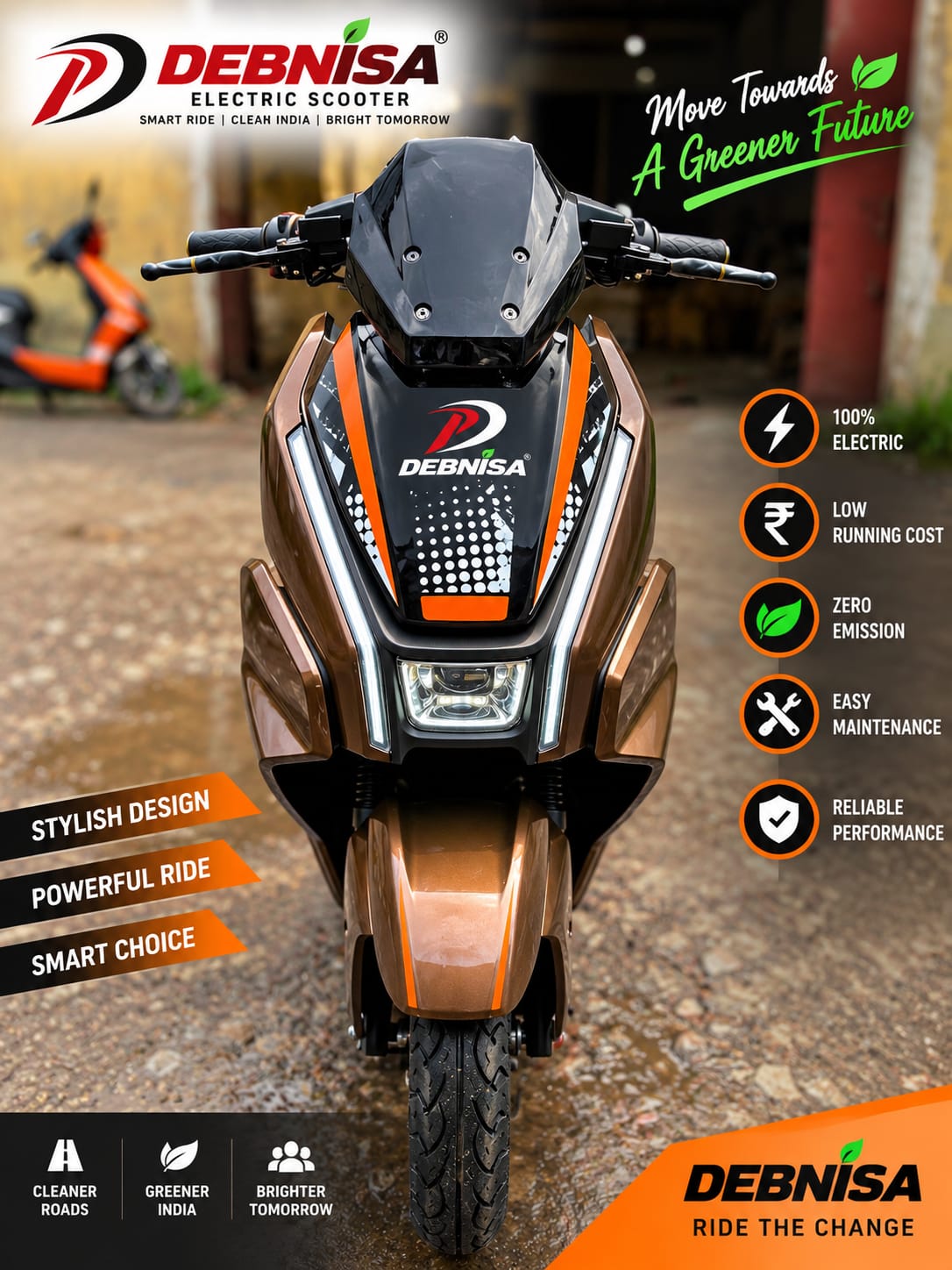 Debnisa Tejas Pro Electric Scooter